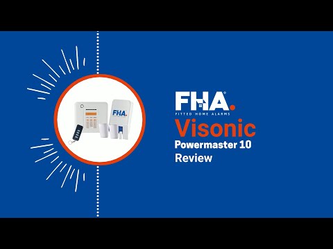 Visonic Powermaster 10 Burglar Alarm Video Review