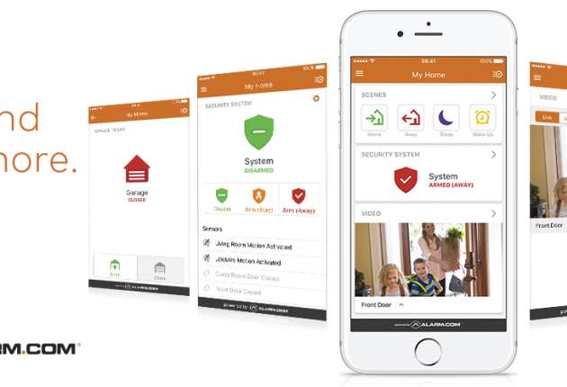 Qolsys app screenshots